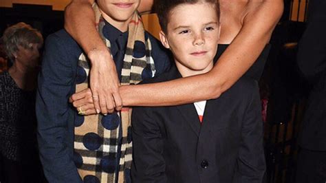 romeo beckham burberry 2015|Romeo Beckham leads stars at Burberry bash .